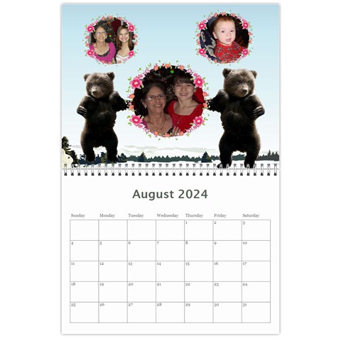 2024 Animal Calendar 2 By Kim Blair Aug 2024