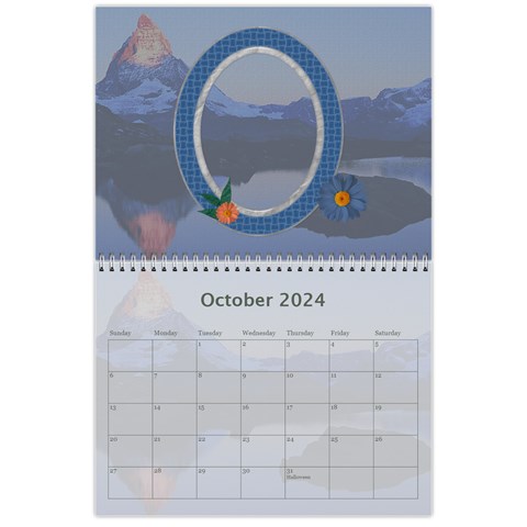 Inspiration Wall Calendar (12 Mth) By Lil Oct 2024