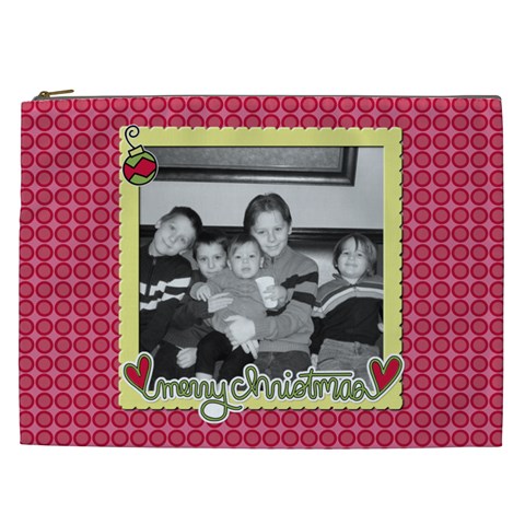 Xxl Cosmetic Bag Christmas By Martha Meier Front