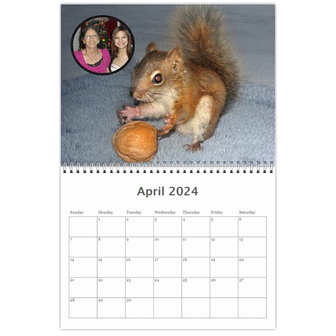 Animal Calendar 2024 By Kim Blair Apr 2024