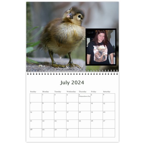 Animal Calendar 2024 By Kim Blair Jul 2024