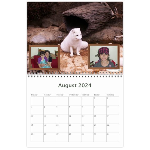 Animal Calendar 2024 By Kim Blair Aug 2024