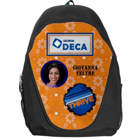 Deca Backpack Giovanna By Pat Kirby Front