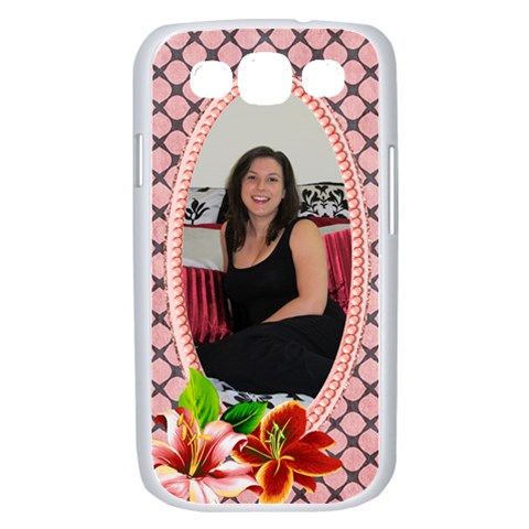 Shades Of Red Samsung Galaxy S Iii Case (white) By Deborah Front