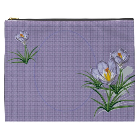 Croton Cosmetic Bag (xxxl) By Deborah Front