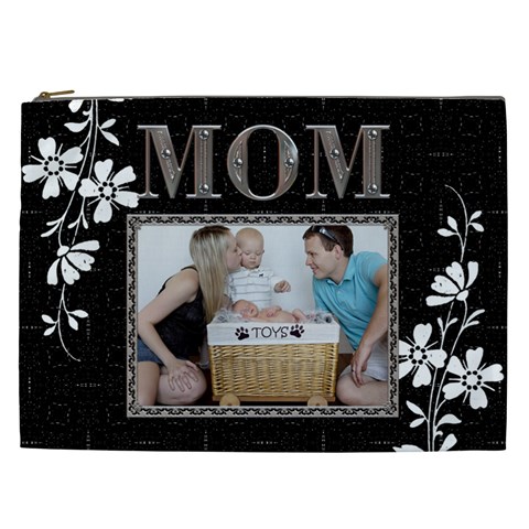 Mom Pretty Xxl Cosmetic Bag By Lil Front