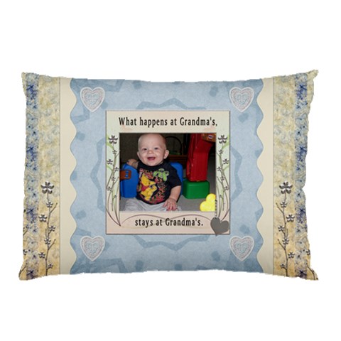 Grandmas House Pillow Case By Lil 26.62 x18.9  Pillow Case