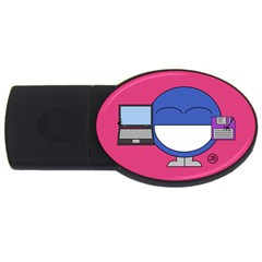 USB Drive - USB Flash Drive Oval (4 GB)