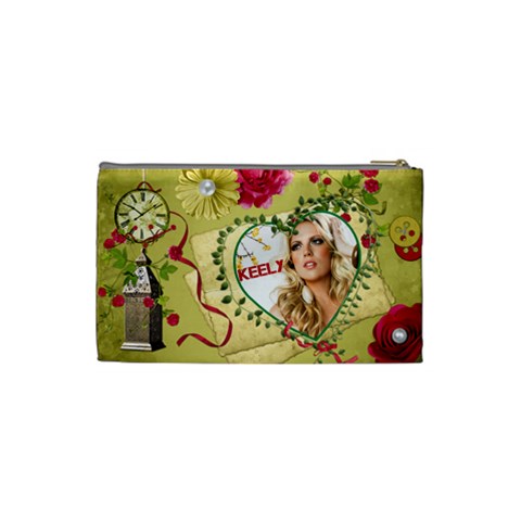 Small Cosmetic Bag Keely Christmas By Pat Kirby Back
