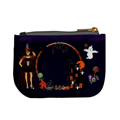 Trick Or Treat Mini Coin Purse By Claire Mcallen Back