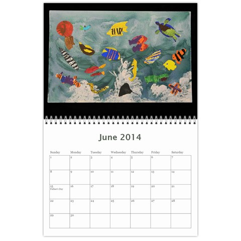 2013 Calendar By Rebecca Allen Jun 2014