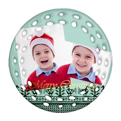christmas - Ornament (Round Filigree)