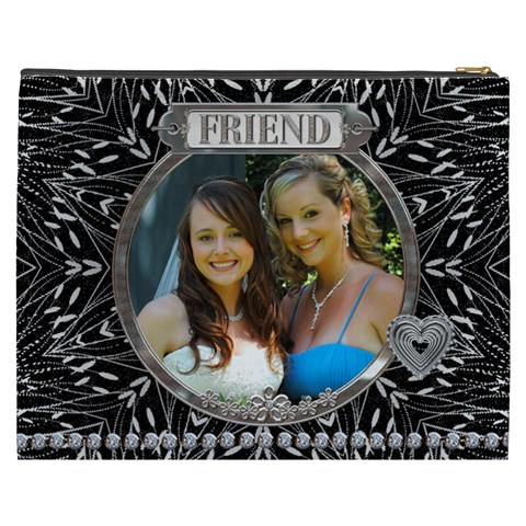 Friend Xxxl Cosmetic Bag By Lil Back