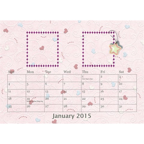 Our Family Desktop Calendar 2013 By Daniela Jan 2015