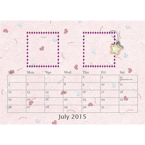 Our Family Desktop Calendar 2013 By Daniela Jul 2015