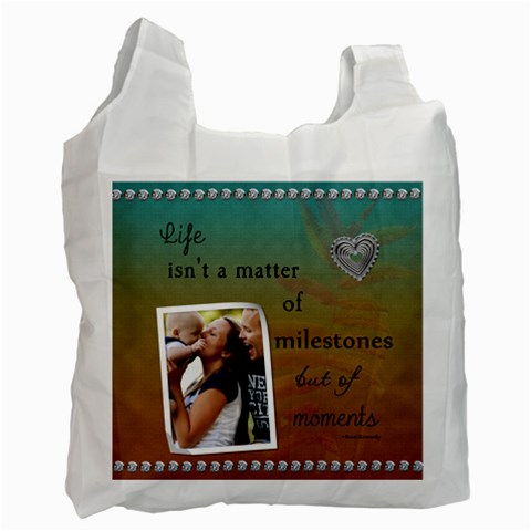 Life Recycle Bag (1 Sided) By Lil Front