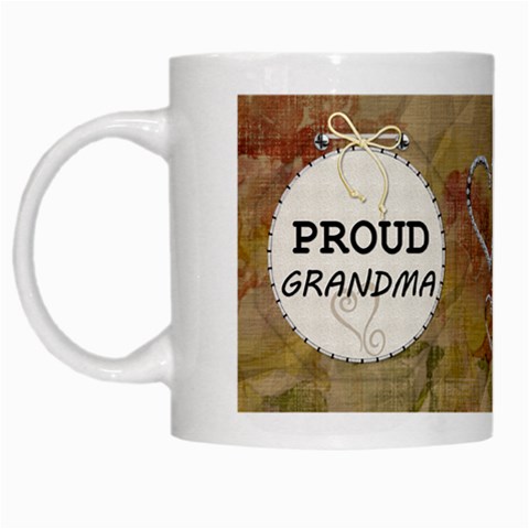 Proud Grandma Mug By Lil Left
