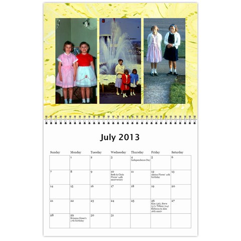 Linder Calendar 2013 By Deborah Hensley Jul 2013