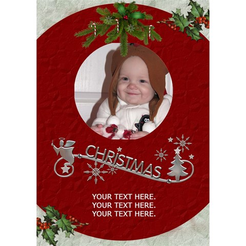 Holly Jolly 3d Christmas Card By Lil Inside