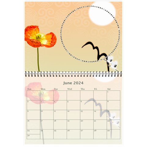 Flower Calendar By Joanne5 Jun 2024