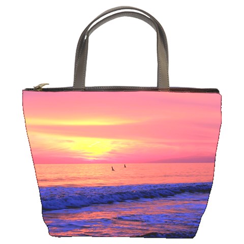 Custom Photo Bucket Bag By Jerri Ward Front