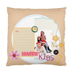 happy kids - Standard Cushion Case (One Side)