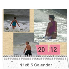 cal133 - Wall Calendar 11  x 8.5  (12-Months)