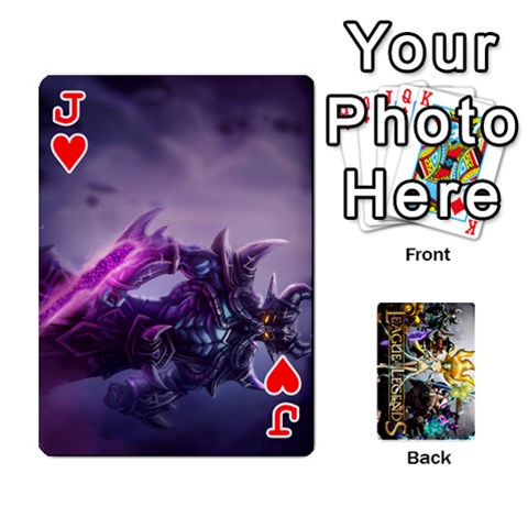 Jack Lol Cards By Dillon Front - HeartJ