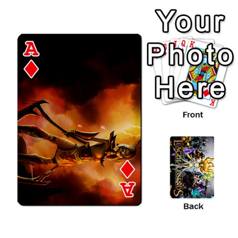 Ace Lol Cards By Dillon Front - DiamondA