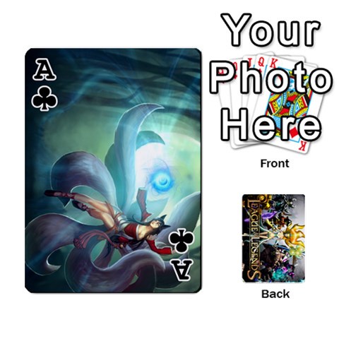 Ace Lol Cards By Dillon Front - ClubA