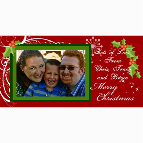 2012 Christmas Cards By Tracy 8 x4  Photo Card - 2