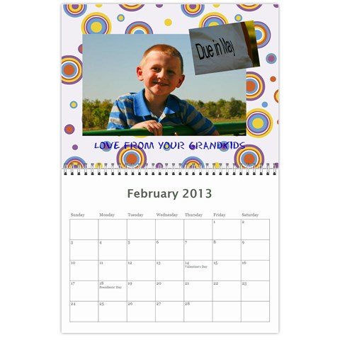 Pats Calander By Tracy Feb 2013