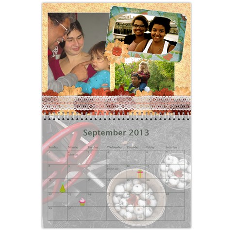 Calendar 2013 For Jisca By Elizabeth Marcellin Sep 2013