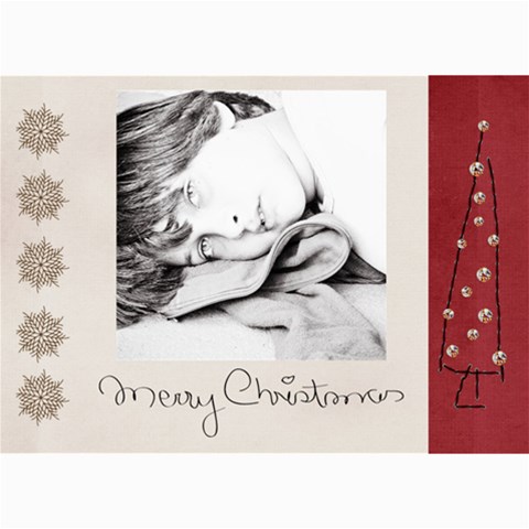 5 X 7 Photo Cards Christmas By Deca 7 x5  Photo Card - 8