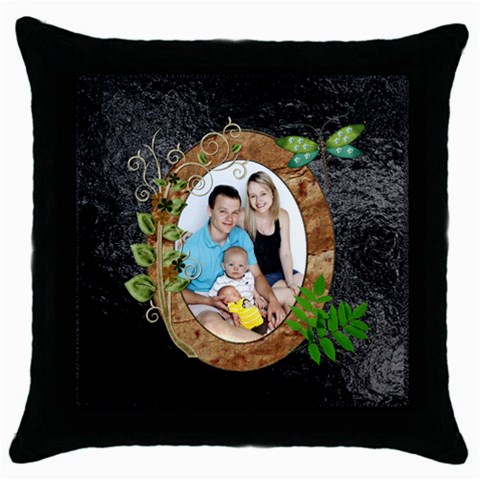 Nature Lover Throw Pillow Case By Lil Front