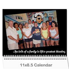 Calendar 2013 - Wall Calendar 11  x 8.5  (12-Months)