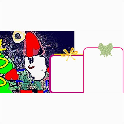 10  Modern Christmas  Cards(own Photo, Text) By Riksu 8 x4  Photo Card - 3