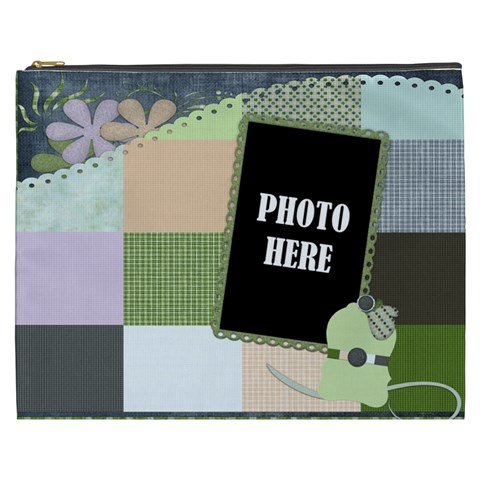 Blustery Day Xxxl Cosmetic Bag 1 By Lisa Minor Front