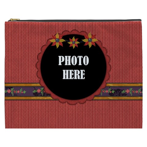 Gypsy Fall Xxxl Cosmetic Bag 1 By Lisa Minor Front
