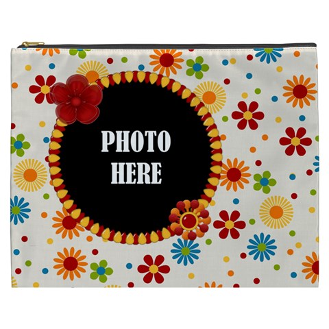Celebrate May Xxxl Cosmetic Bag 1 By Lisa Minor Front