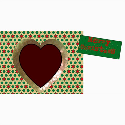 10 Christmas Cards 3 (hearts) Your Photo,text By Riksu 8 x4  Photo Card - 10