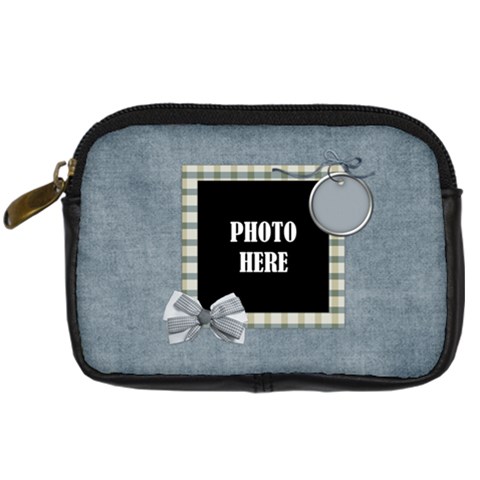 My Blue Inspiration Camera Bag By Lisa Minor Front