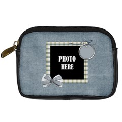 My Blue Inspiration Camera Bag - Digital Camera Leather Case