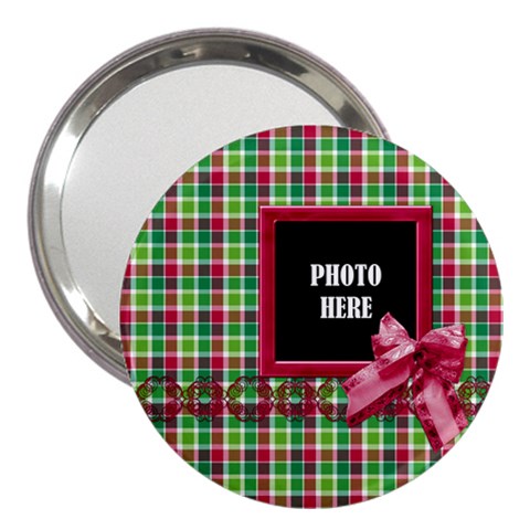 Merry And Bright 3  Handbag Mirror 1 By Lisa Minor Front