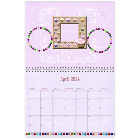 Cupcake Calendar 2024 By Claire Mcallen Apr 2024