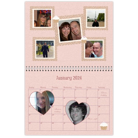 2024 Nannies Calendar By Claire Mcallen Jan 2024