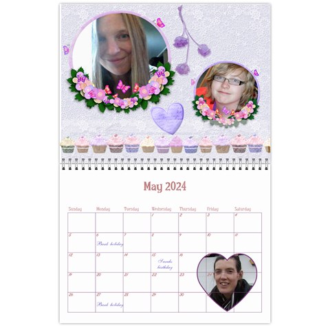2024 Nannies Calendar By Claire Mcallen May 2024
