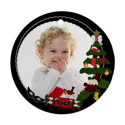 Olivia Ornament By Claire Mcallen Front