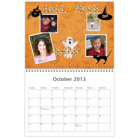 Mom Calendar By Colton Oct 2013