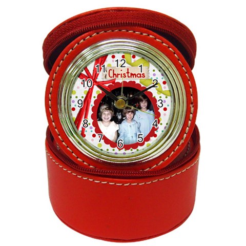 Jewelry Case Clock Christmas Memories By Pat Kirby Front